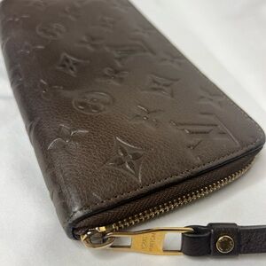 Louis Vuitton brown Empreinte leather wallet
